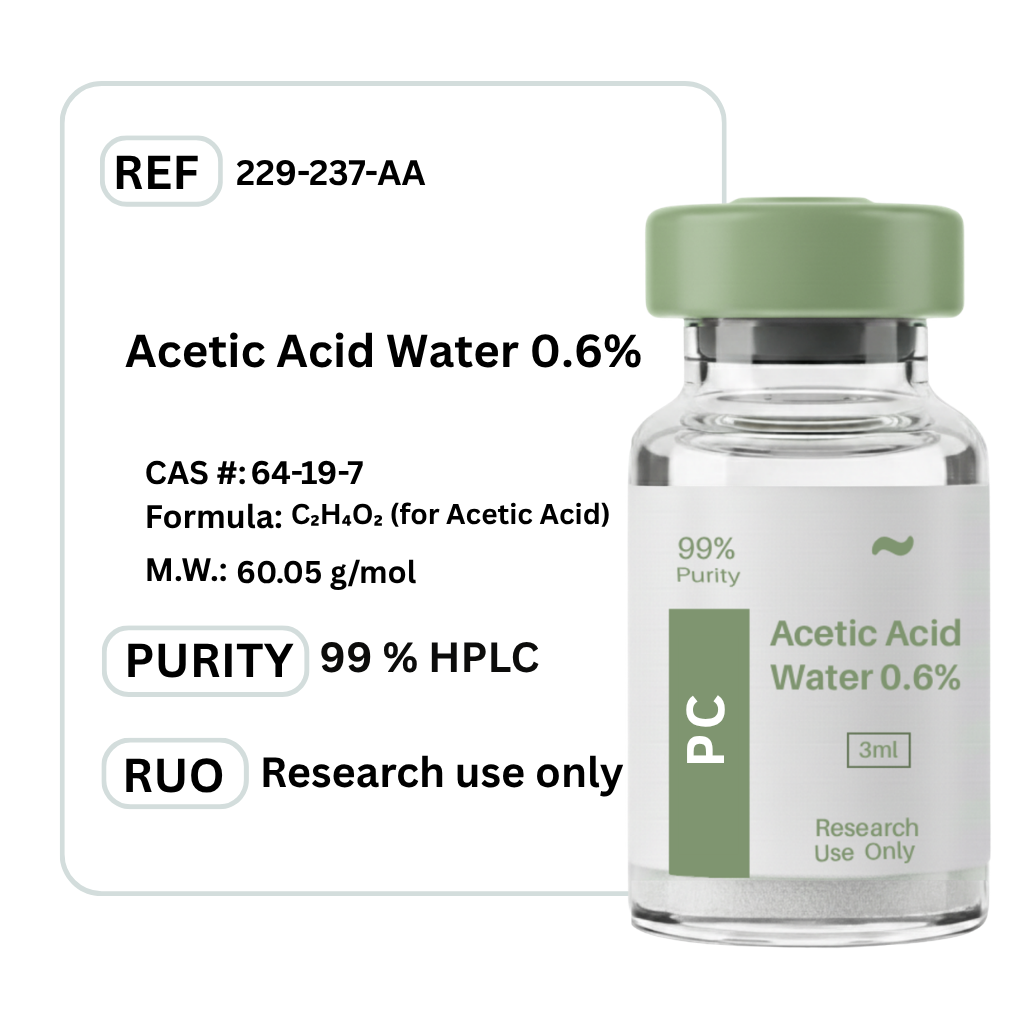Acetic Acid Water 0.6%